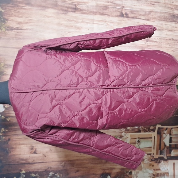NWT St John's Bay PS deep ruby all weather coat - Picture 6 of 11